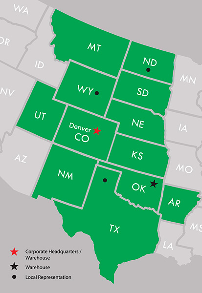 US Map of PC Locations
